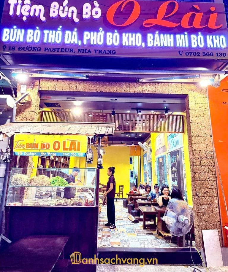 Bún Bò O Lài - quán bún bò tại Nha Trang