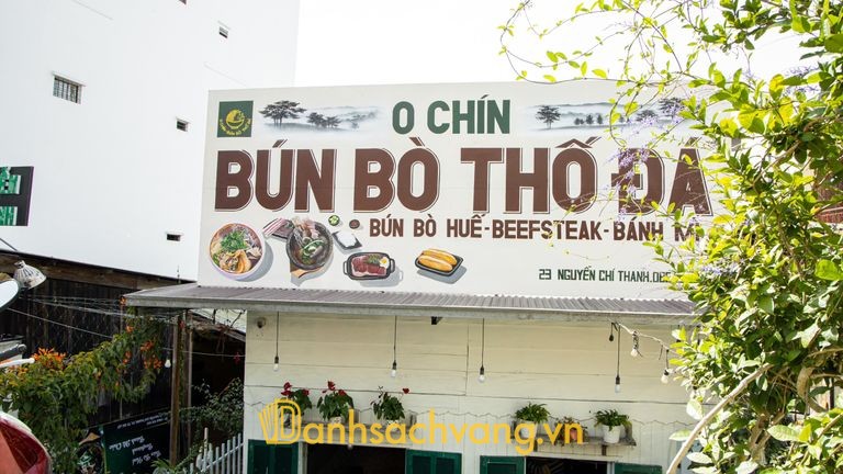 Bún bò thố đá O Chín - Quán bún bò ở Lâm Đồng