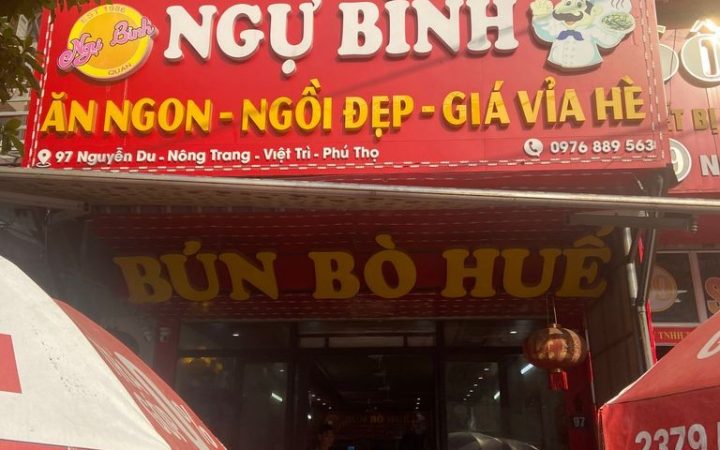 4 Quán bún bò ở Phú Thọ ngon chuẩn vị, đáng thử