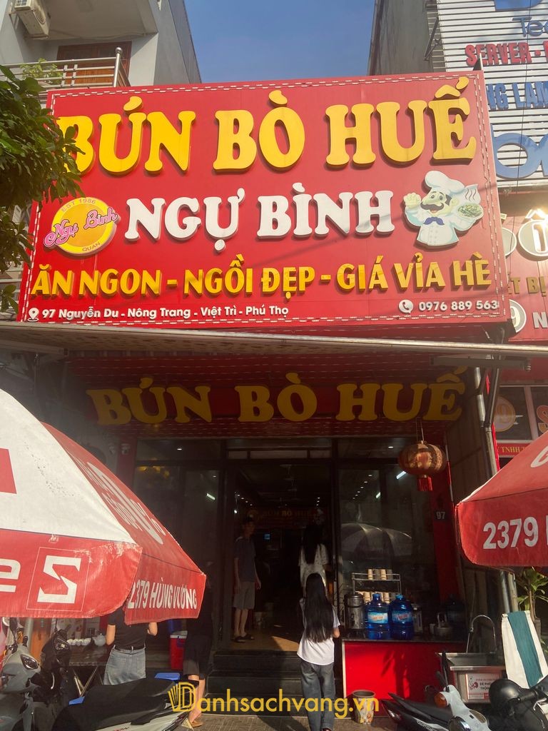 Quán bún bò Huế Ngự Bình ở Phú Thọ