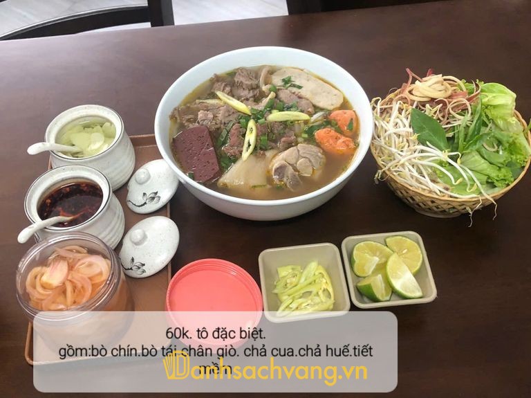 Quán Bún Bò Huế Đông Ba tại Thái Nguyên