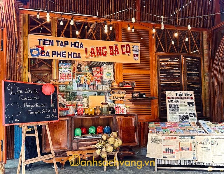 Cafe Hoa Làng Bà Cọ Đức Trọng Lâm Đồng