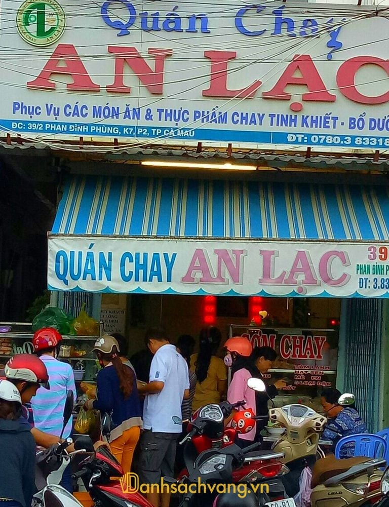 Quán Chay An Lạc Cà Mau - 39/2 Phan Đình Phùng