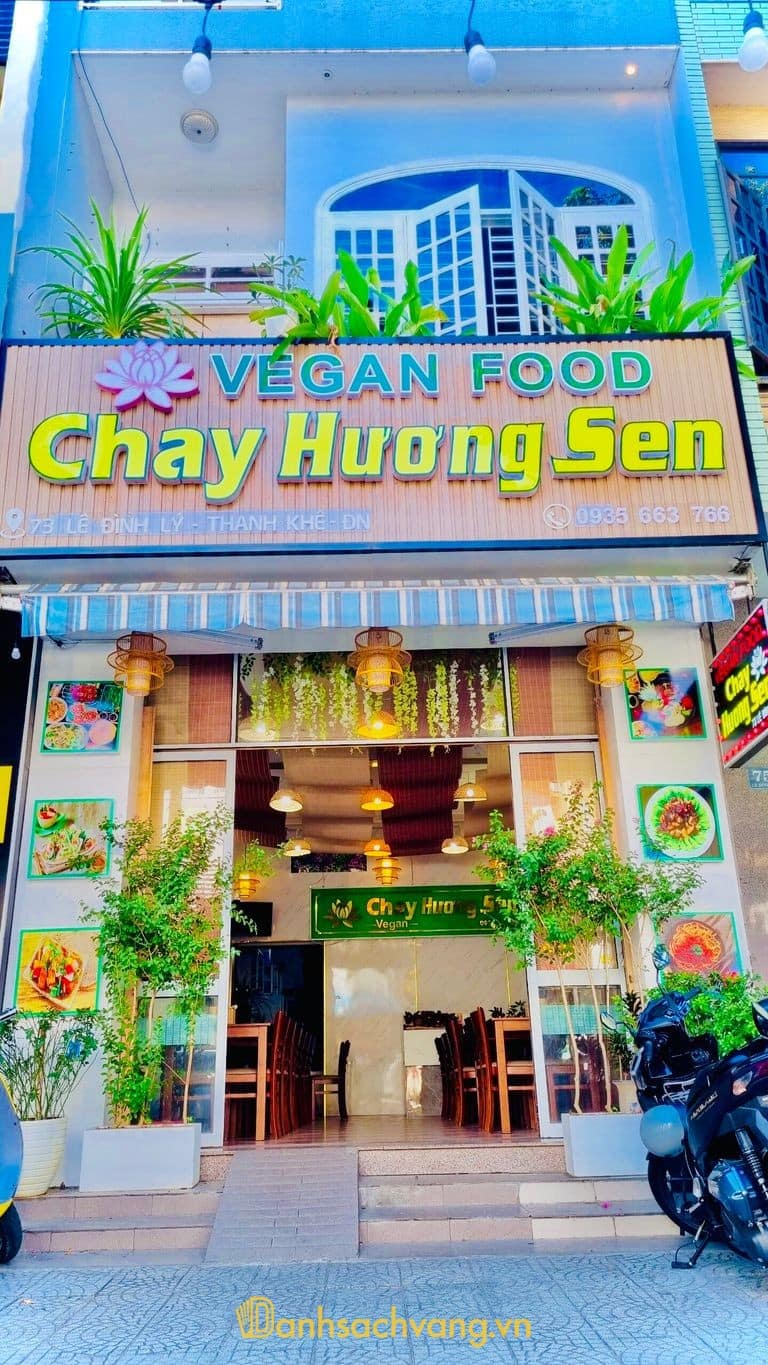 Nhà hàng chay Hương Sen - quán chay tại Thanh Khê Đà Nẵng