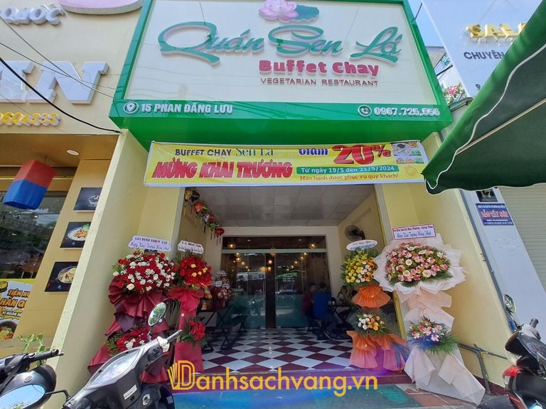 Quán Sen Lá Buffet Chay tại Đà Nẵng