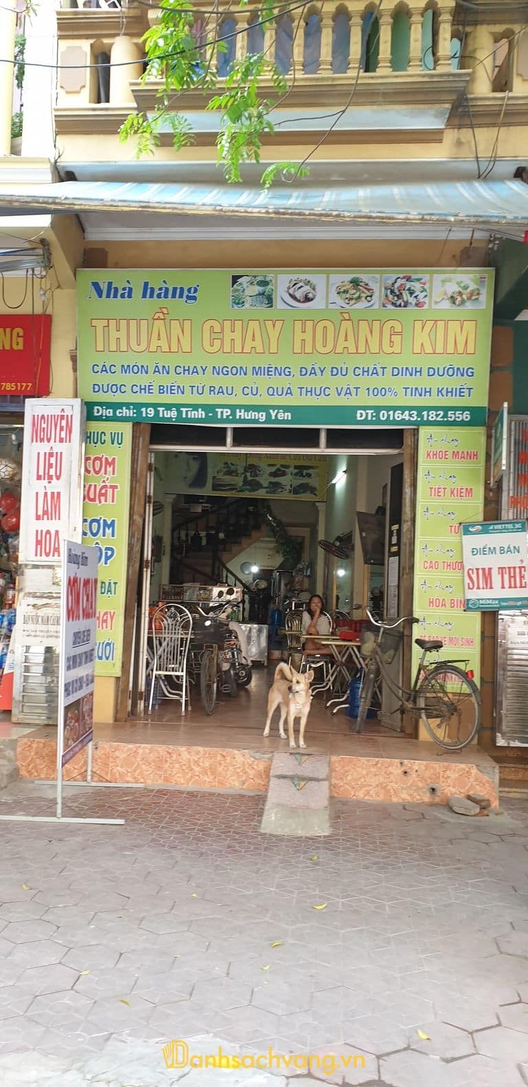 Quán Cơm Chay Hoàng Kim - 19 Tuệ Tĩnh Phố Hiến