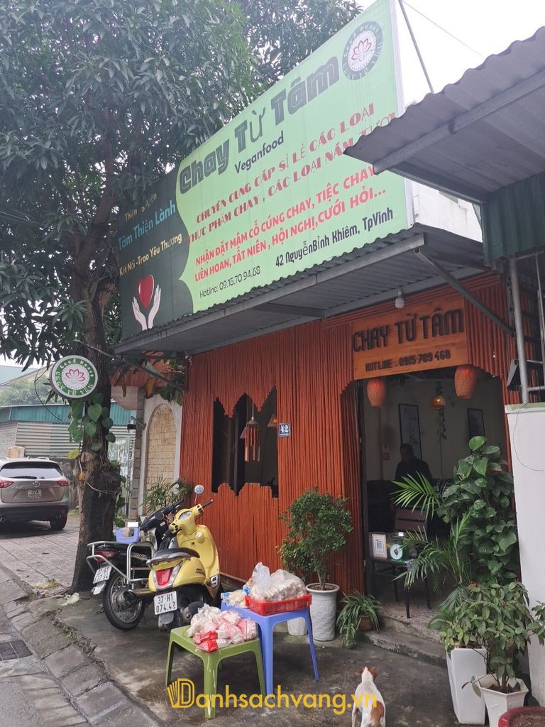 Chay Tư Tâm - quán chay tại Nghệ An