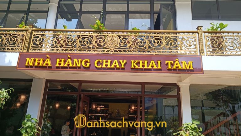 Nhà hàng chay Khai Tâm tại Ninh Bình