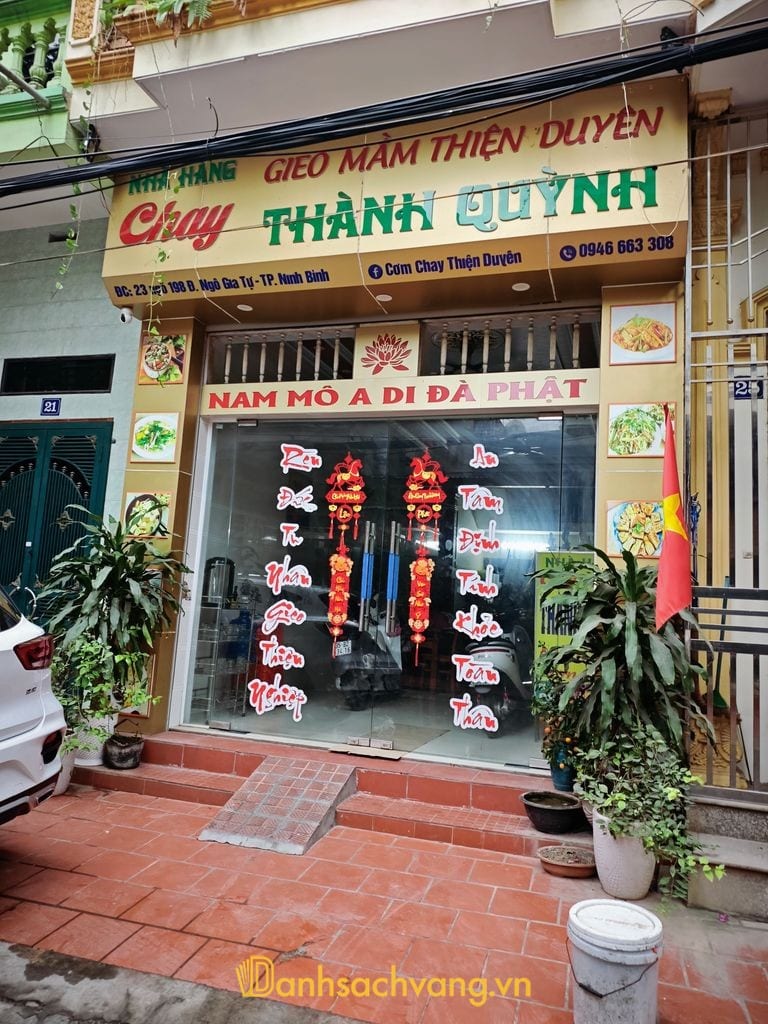 Nhà hàng chay Gieo Mầm Thiện Duyên Thành Quỳnh tại Ninh Bình