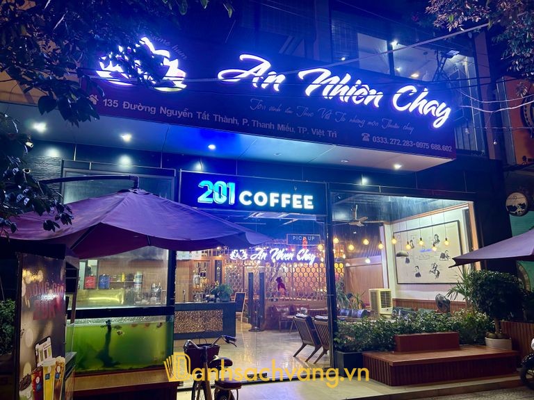 Nhà hàng Chay An Nhiên đường Nguyễn Tất Thành Phú Thọ