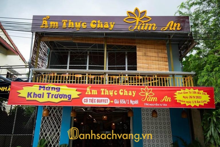 Chay Tâm An - Quán chay Nguyễn Tự Tân Quảng Ngãi