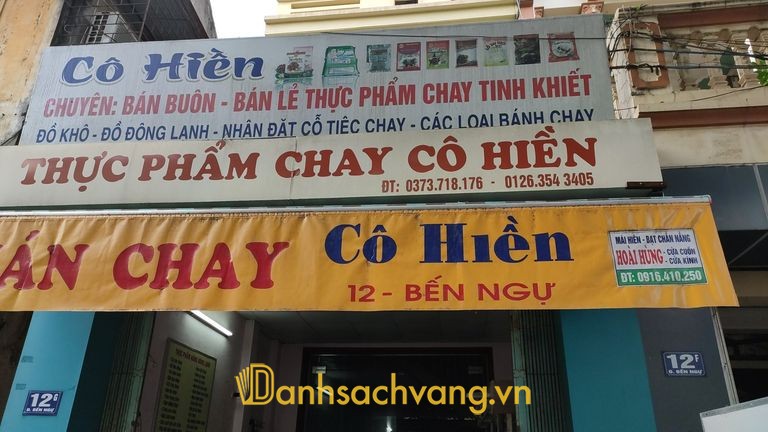 Cơm Chay Cô Hiền - 12G Bến Ngự, Thanh Hóa