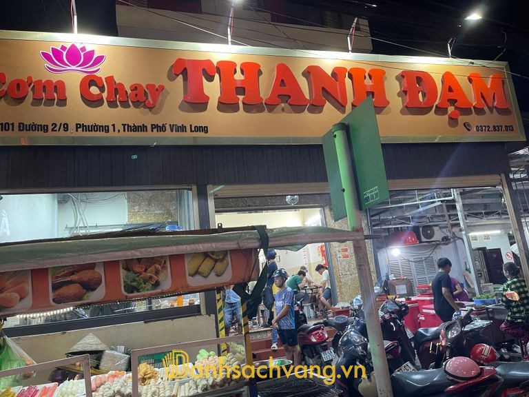 Quán chay Thanh Đạm tại Vĩnh Long