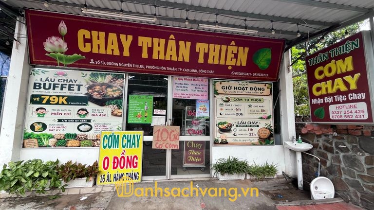 Quán Chay Thân Thiện tại Đồng Tháp