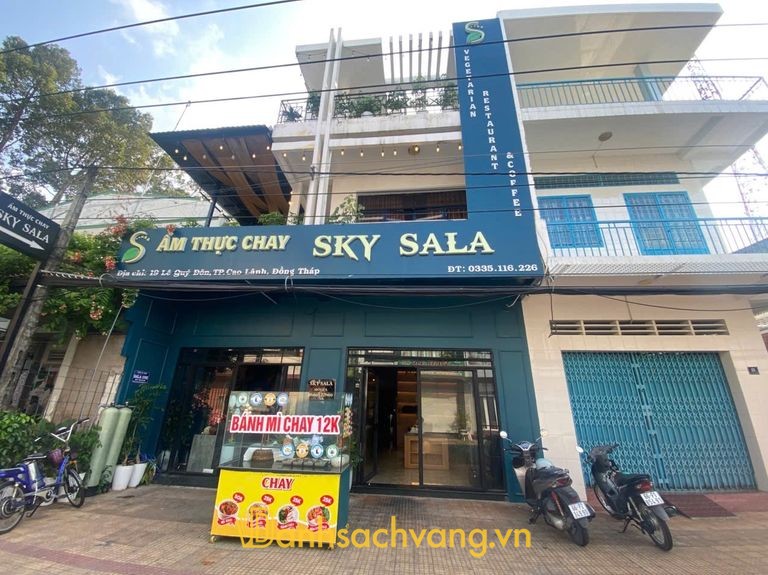 Chay Sky Sala Vegetarian tại Cao Lãnh Đồng Tháp