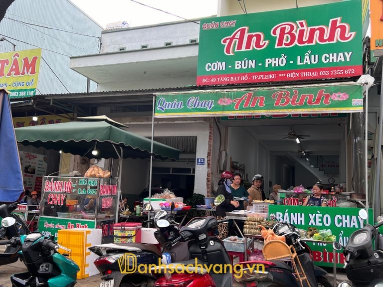 Quán Cơm Chay An Bình tại Gia Lai