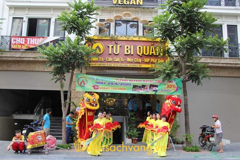 Nhà hàng chay Từ Bi Quán tại Dolphin Plaza Hà Nội