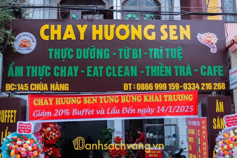 Chay Hương Sen - quán chay tại Hải Phòng