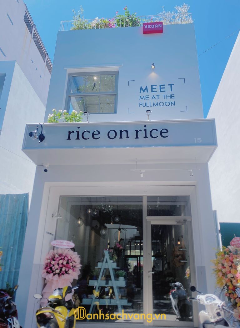 RICE ON RICE - Tiệm Chay Nhỏ Xinh tại Khánh Hòa