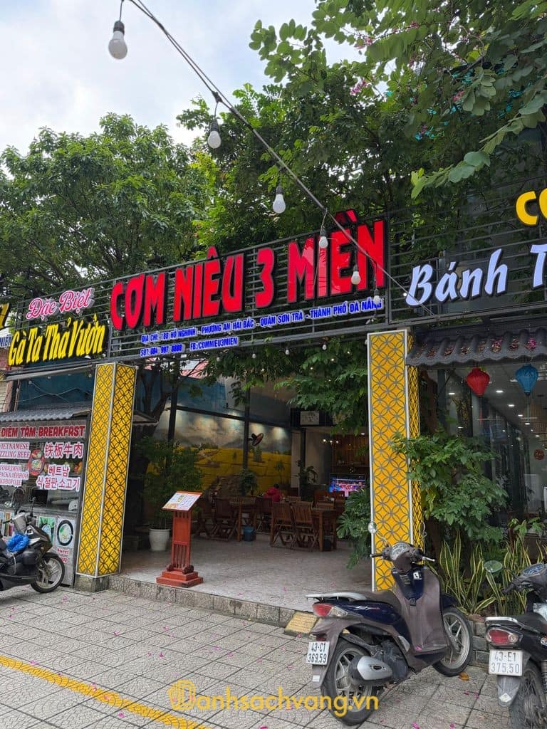 Quán Cơm Niêu 3 Miền tại đường Hồ Nghinh Đà Nẵng
