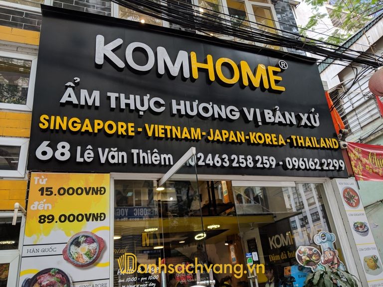 Cơm Niêu Komhome tại Lê Văn Thiêm Hà Nội