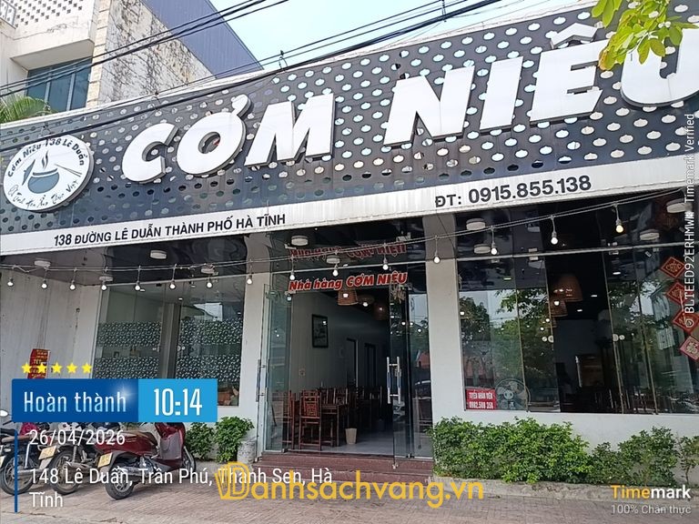 Nhà Hàng Cơm Niêu Hà Tĩnh tại 138 Lê Duẩn