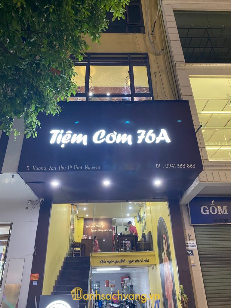 Tiệm cơm 76A - quán cơm niêu tại Thái Nguyên