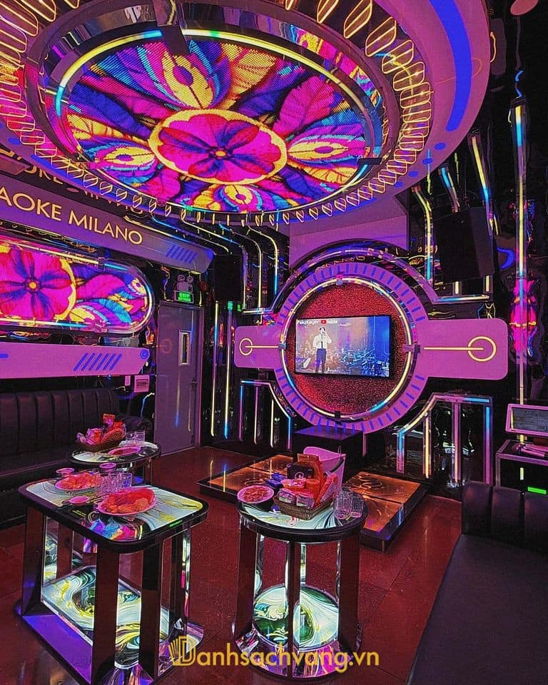 Milano Karaoke Quy Nhơn - quán karaoke ở Gia Lai có phòng hát hiện đại