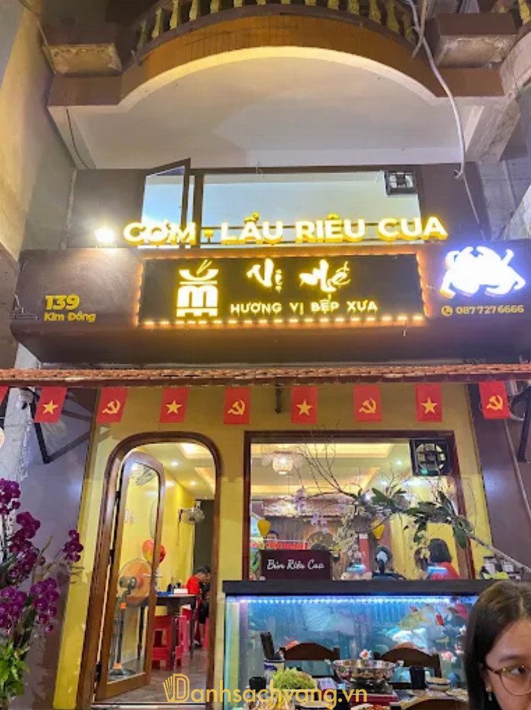 Cơm - Lẩu Riêu Cua Vị Mế – 139 Phố Kim Đồng, Phường Thục Phán