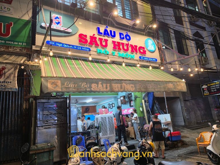 Lẩu Bò Sáu Hưng - lẩu bò ngon ở Đà Nẵng