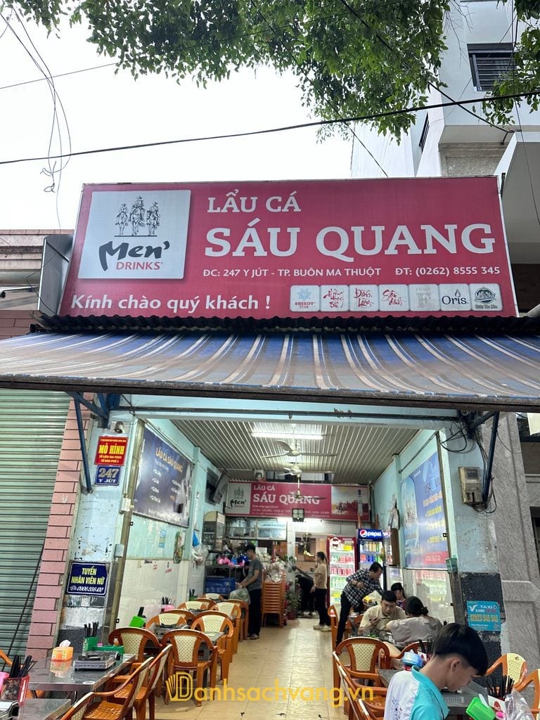 Lẩu Cá Sáu Quang - quán lẩu cá ngon tại Buôn Ma Thuột