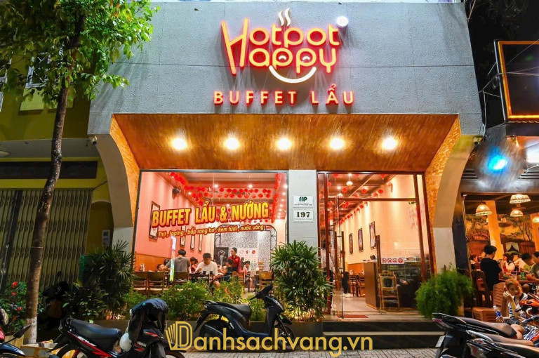 Buffet Lẩu Happy – 197 Phan Đình Phùng, Phường Tây Sơn