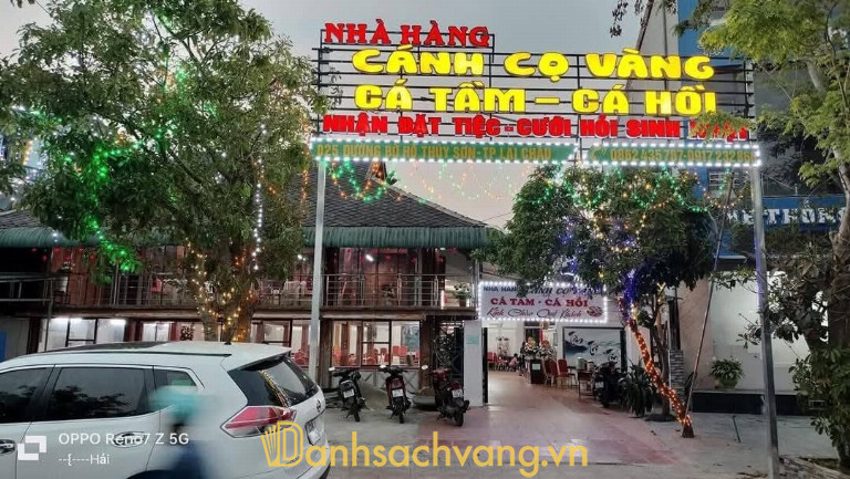 Nhà hàng Cánh Cọ Vàng – 025 Đường Bờ Hồ Thủy Sơn, Phường Tân Phong