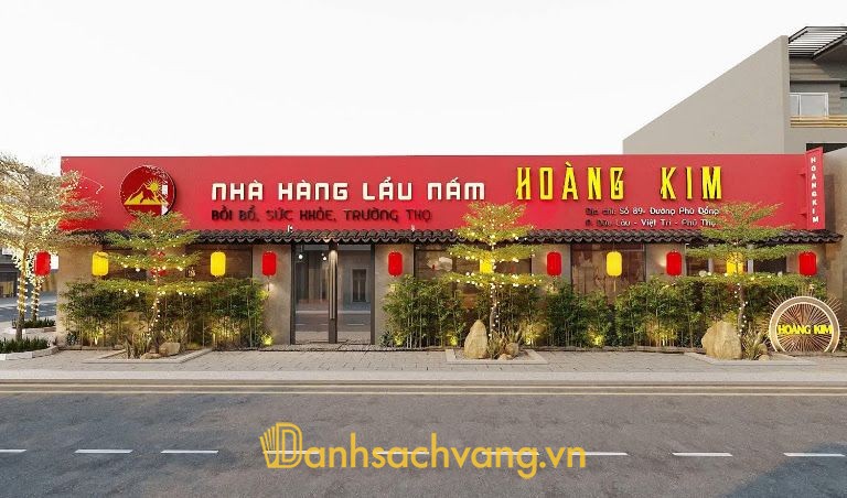 Lẩu Nấm Hoàng Kim Phù Đổng - quán lẩu nấm tại Phú Thọ