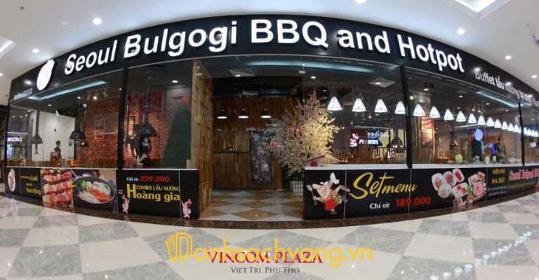 Seoul Bulgogi Hotpot Vincom Việt Trì Phú Thọ