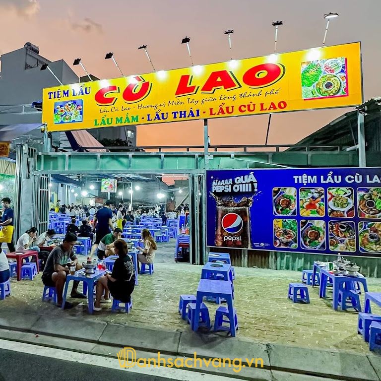 Tiệm lẩu Cù Lao - Quán lẩu miền Tây tại Bình Lợi Trung TPHCM