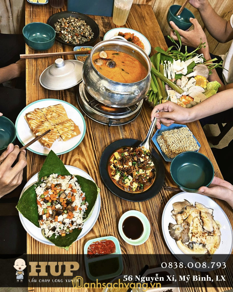 HUP – Lẩu Chay Long Xuyên – 56 Nguyễn Xí, Phường Long Xuyên