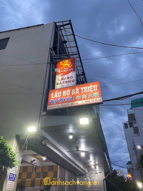 Lẩu Bò Bà Triệu Nha Trang - quán lẩu bò tại Khánh Hòa