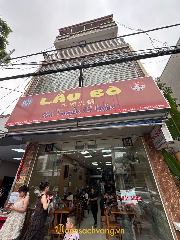 Lẩu Bò Cồ Luận - 031 Phó Soi Tiến Lào Cai