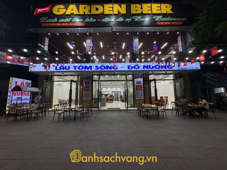 Garden Beer Lào Cai - Quán lẩu gạch tôm sông và lẩu gà hành tăm