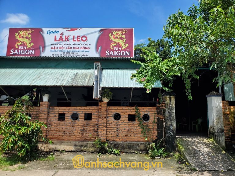 Quán nhậu Lak Leo - quán nhậu bình dân ở khu vực hồ Lắk Đắk Lắk