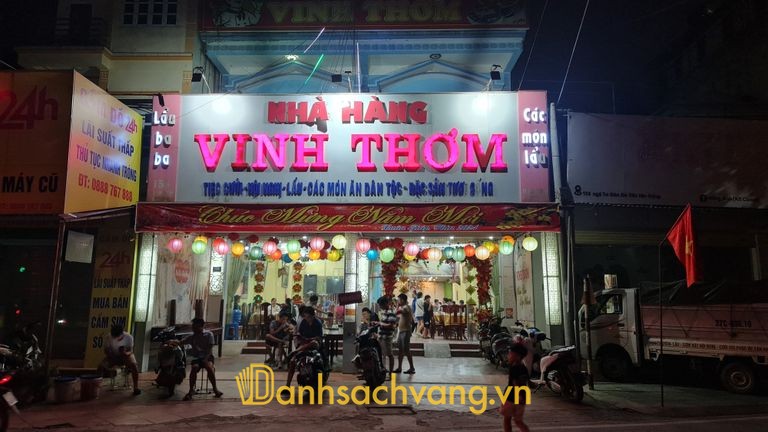 Nhà hàng Vinh Thơm - địa điểm ăn nhậu ở Điện Biên
