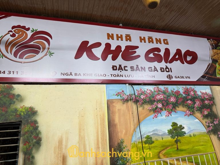 Nhà Hàng Khe Giao - quán nhậu ở Hà Tĩnh với đặc sản gà đồi