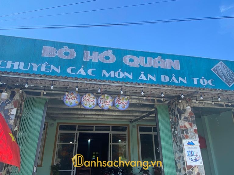 BỜ HỒ QUÁN ẩm thực dân tộc Thái ở Sìn Hồ Lai Châu