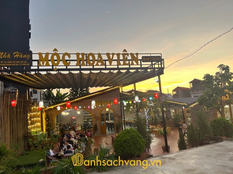 Nhà hàng Mộc Hoa Viên tại Lạng Sơn