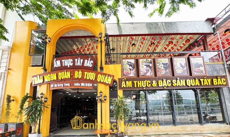Trâu Ngon Quán Lào Cai chuyên các món nhậu từ thịt trâu