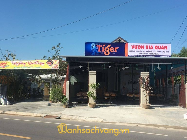 Vườn Bia Quán - quán nhậu sân vườn ở Quảng Trị