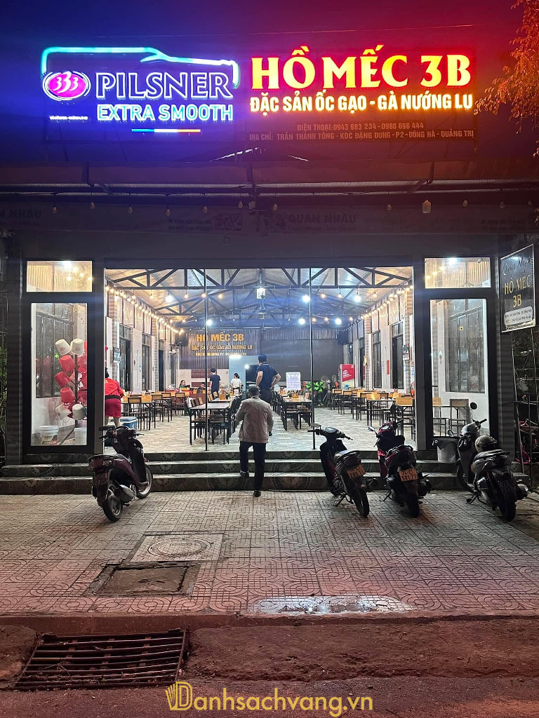 Quán nhậu Hồ Mếc 3B – Đường Trần Thánh Tông, Nam Đông Hà