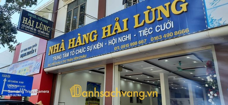 Nhà hàng Hải Lùng chuyên đặc sản Tây Bắc tại Yên Châu Sơn La