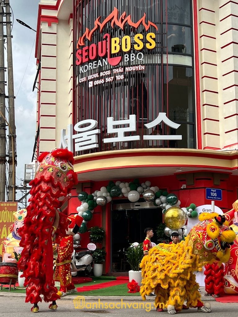 Seoul Boss Thái Nguyên - quán nhậu ở Thái Nguyên chuyên món nướng